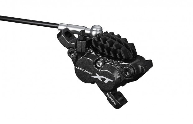 Nueva pinza de freno Shimano XT con 4 pistones