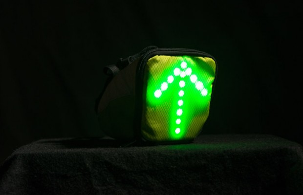 Con esta bolsa de sillín podrás indicar tu dirección