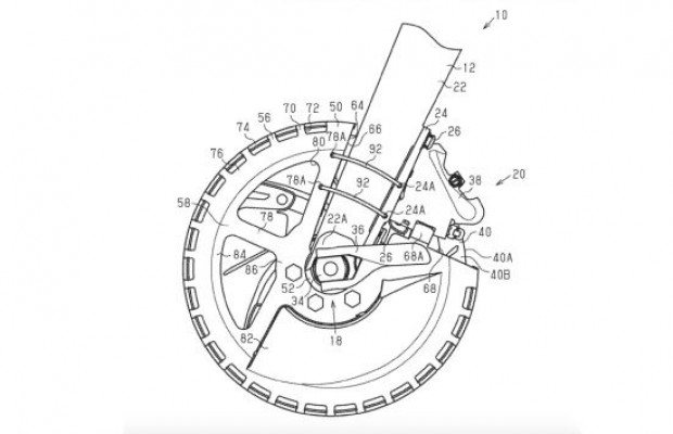 Shimano patenta un protector para frenos de discos