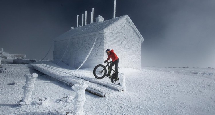 Subir al Monte Washington en Fatbike