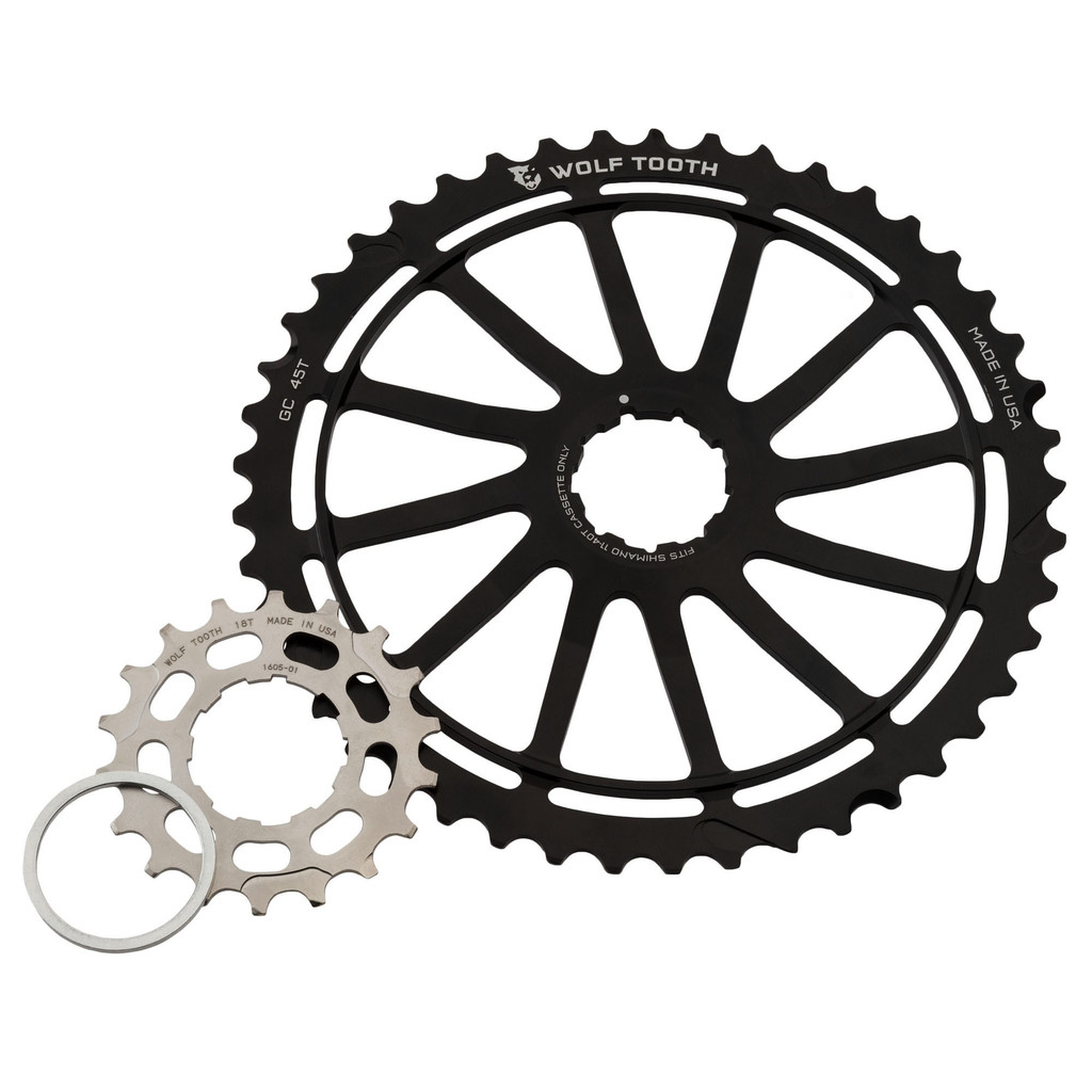 Un nuevo piñón de 45 dientes de Wolf Tooth