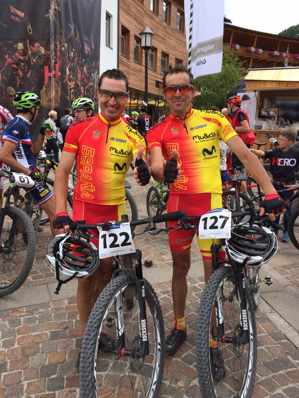 Triki Beltrán y J.Luis Carrasco irán al Campeonato del Mundo MTB-Maratón