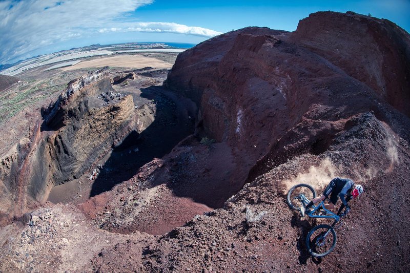 David Cachón en Tenerife a la sombra del volcán VíDEO