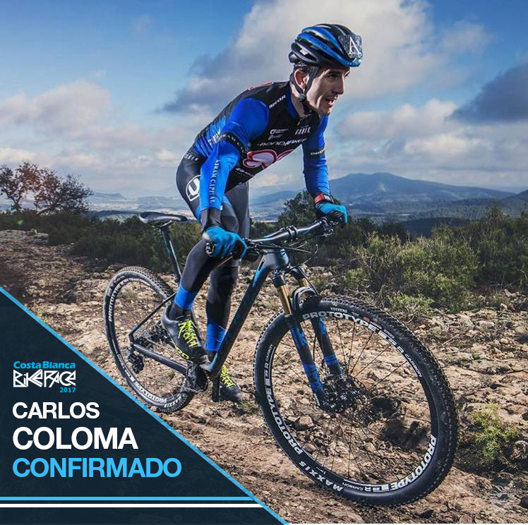 Carlos Coloma participará en la Costa Blanca Bike Race