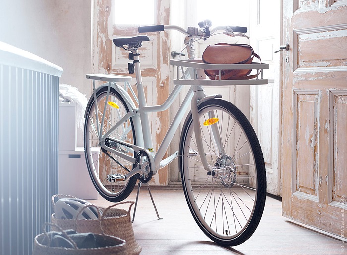 Esta es la bici de Ikea y viene cargada de accesorios