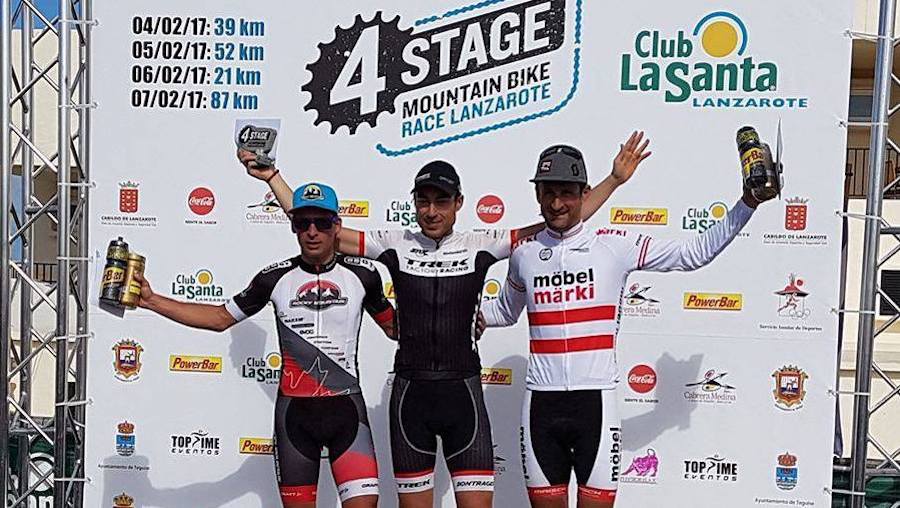 Sergio Mantecón lidera por segundo día consecutivo la 4 Stage MTB