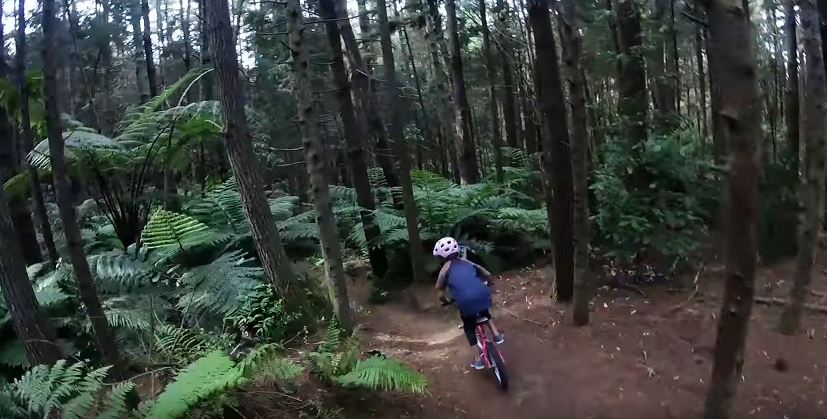 Esta chica tiene 10 años pero baja como una profesional del mountain bike
