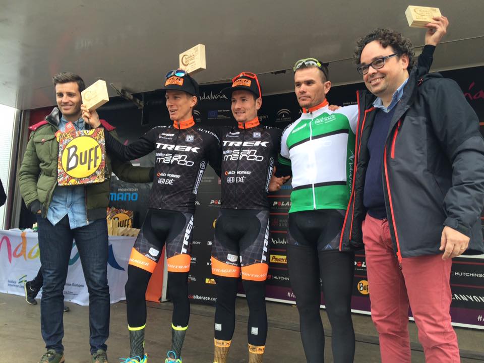 Victorias de Rabensteiner y Gouläo en la segunda etapa de la Andalucía Bike Race