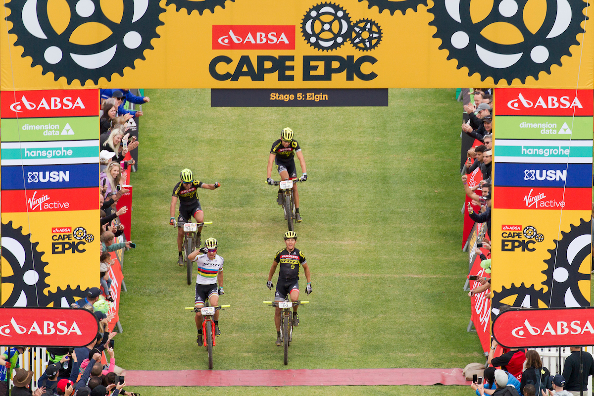 Vídeo resumen de la quinta etapa ABSA Cape Epic 2017