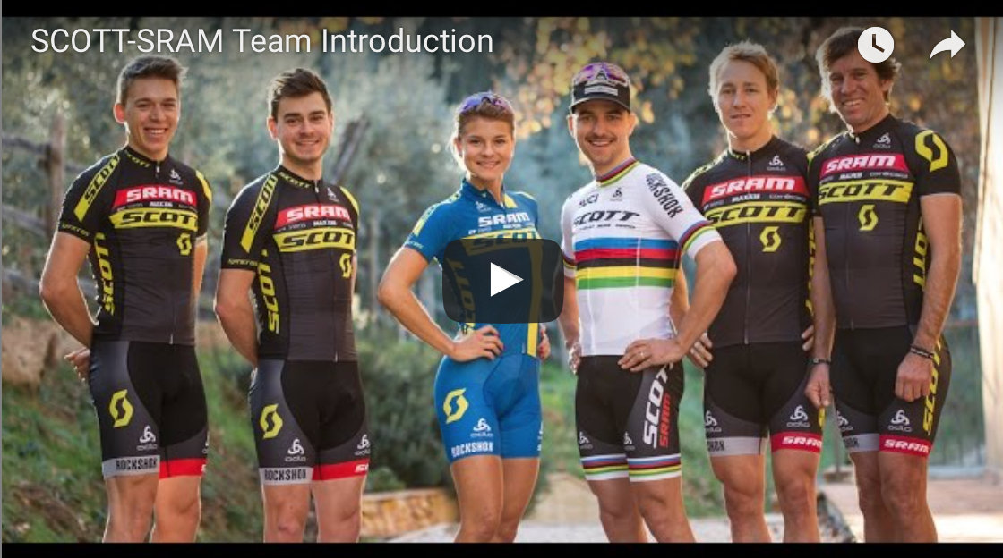 Vídeo de presentación del Scott SRAM Team