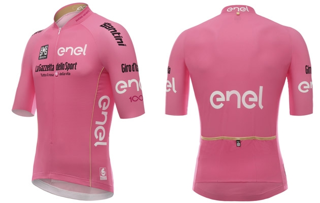 Estos son los maillots de Santini para la edición centenario del Giro de Italia