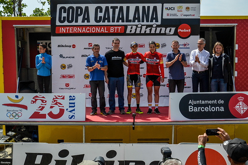 Francesc Guerra y Magda Durán, ganadores en la cuarta prueba de la Copa Catalana Internacional
