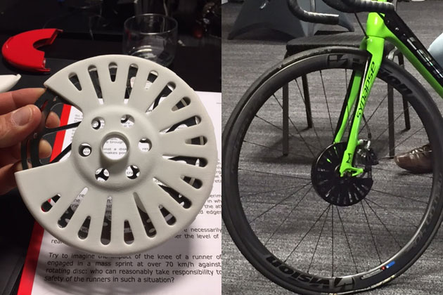 Esta puede ser la solución para que veamos frenos de disco en el ciclismo de carretera