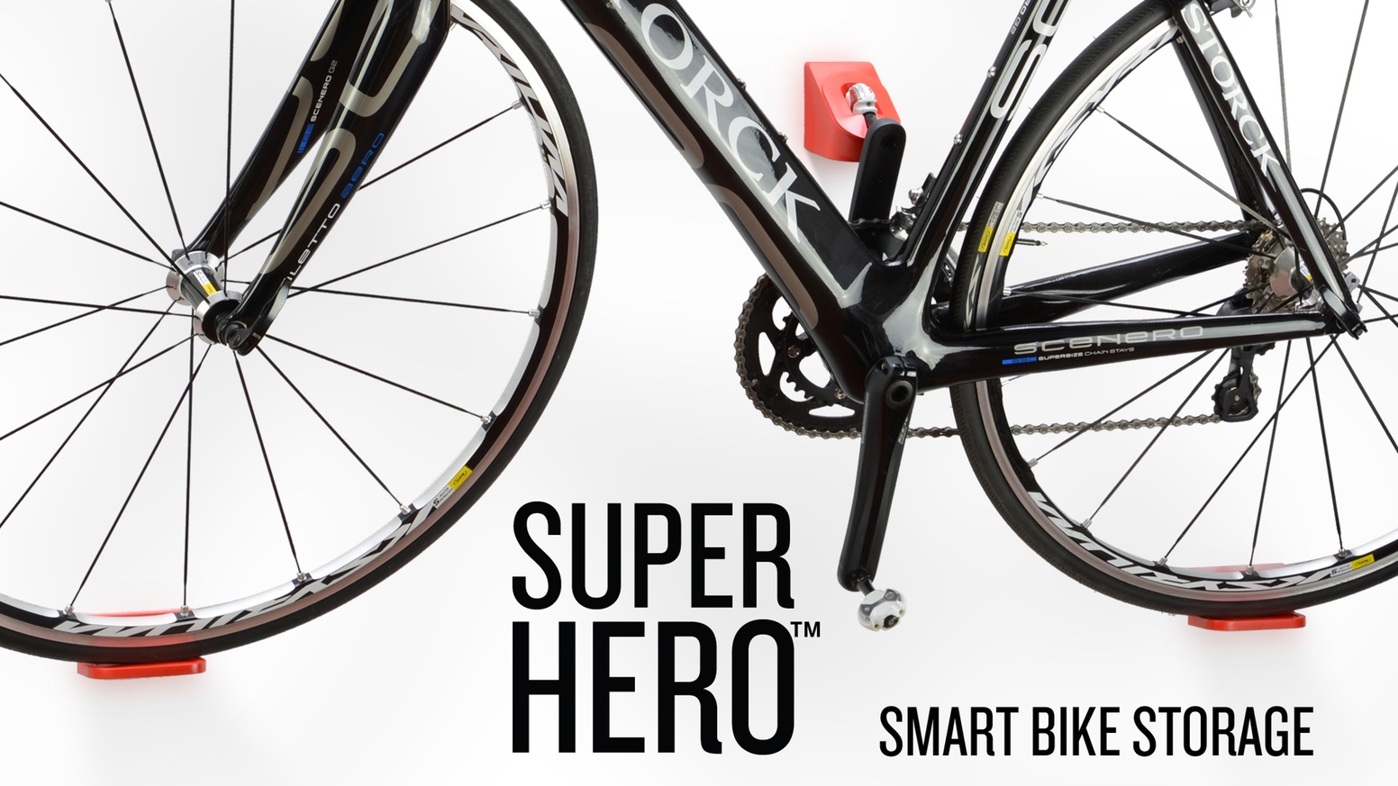 Nuevo Cycloc Super Hero, un soporte sencillo y elegante para bicis