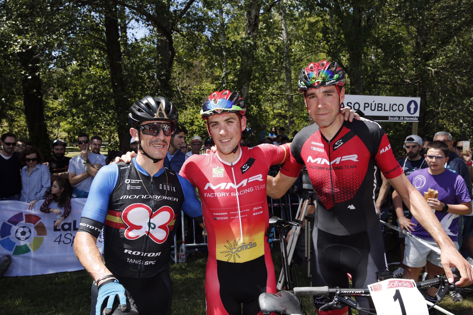 Pablo Rodríguez y Rocío del Alba, ganadores del Open de España XCO Cofidis 2017